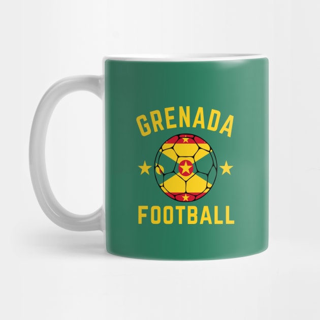 Grenada Football Ball by footballomatic